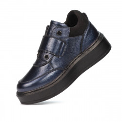 Scarpe bambini 2009 indaco madreperla combinato