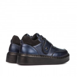 Scarpe bambini 2009 indaco madreperla combinato