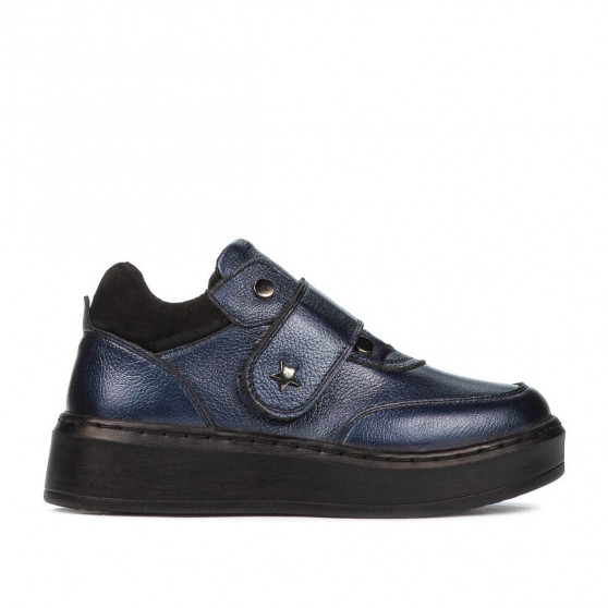 Scarpe bambini 2009 indaco madreperla combinato