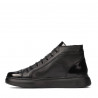 Stivaletti uomo 4125 nero combinato