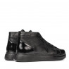 Stivaletti uomo 4125 nero combinato