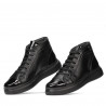 Stivaletti uomo 4125 nero combinato
