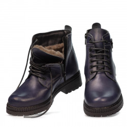 Stivali donna 3360 indaco