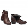 Stivaletti donna 3359 bordeaux