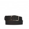 Cintura uomo 54b bicolore nero+marrone