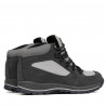 Scarponcini adolescenti 4008 grigio combinato