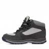 Scarponcini adolescenti 4008 grigio combinato