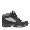Scarponcini adolescenti 4008 grigio combinato