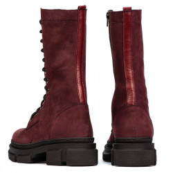 Stivaletti donna 3361 bufo bordeaux