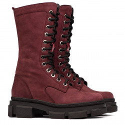 Stivaletti donna 3361 bufo bordeaux