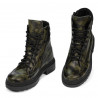 Stivaletti donna 3362 kaki camuflage