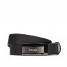 Cintura uomo 52b nero