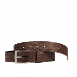 Cintura uomo 53b marrone pressato