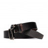 Cintura uomo 54b bicolore biz nero+marrone