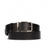 Cintura uomo 54b bicolore biz nero+marrone