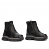 Stivaletti bambini piccoli 108c nero combinato
