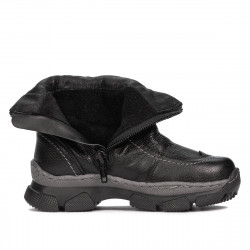Stivaletti bambini piccoli 108c nero combinato