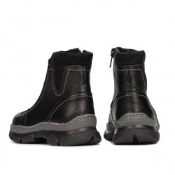 Stivaletti bambini piccoli 108c nero combinato