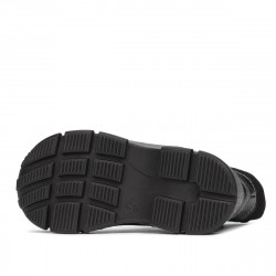 Stivaletti bambini piccoli 108c nero combinato