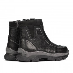 Stivaletti bambini piccoli 108c nero combinato