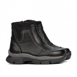 Stivaletti bambini piccoli 108c nero combinato