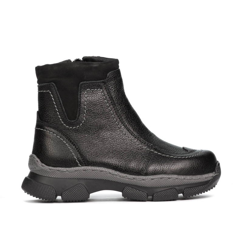 Stivaletti bambini piccoli 108c nero combinato