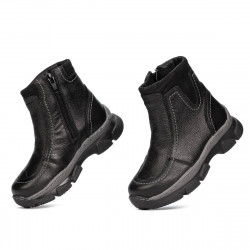Stivaletti bambini piccoli 108c nero combinato