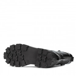 Stivaletti donna 3358 nero combinato