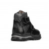 Stivaletti per bambini piccoli 105c nero combinato