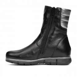 Stivali per bambini piccoli 107c nero combinato