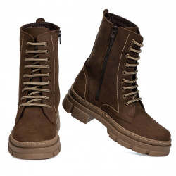 Scarpe donna 3366 tuxon marrone