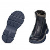 Stivaletti per bambini piccoli 108c indaco combinato