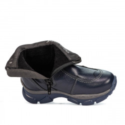 Stivaletti per bambini piccoli 108c indaco combinato