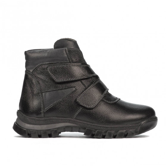 Stivaletti bambini 3024 nero combinato