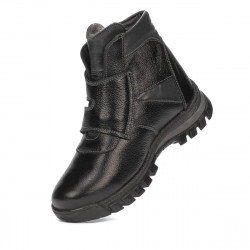 Stivaletti bambini 3024 nero combinato