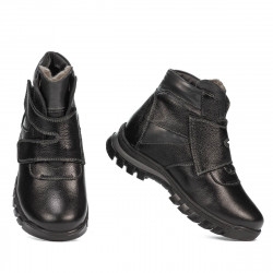 Stivaletti bambini 3024 nero combinato