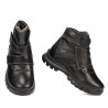 Stivaletti bambini 3024 nero combinato