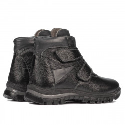 Stivaletti bambini 3024 nero combinato