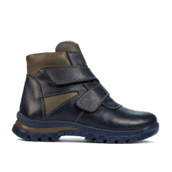 Scarponcini bambino 3024 indaco combinato