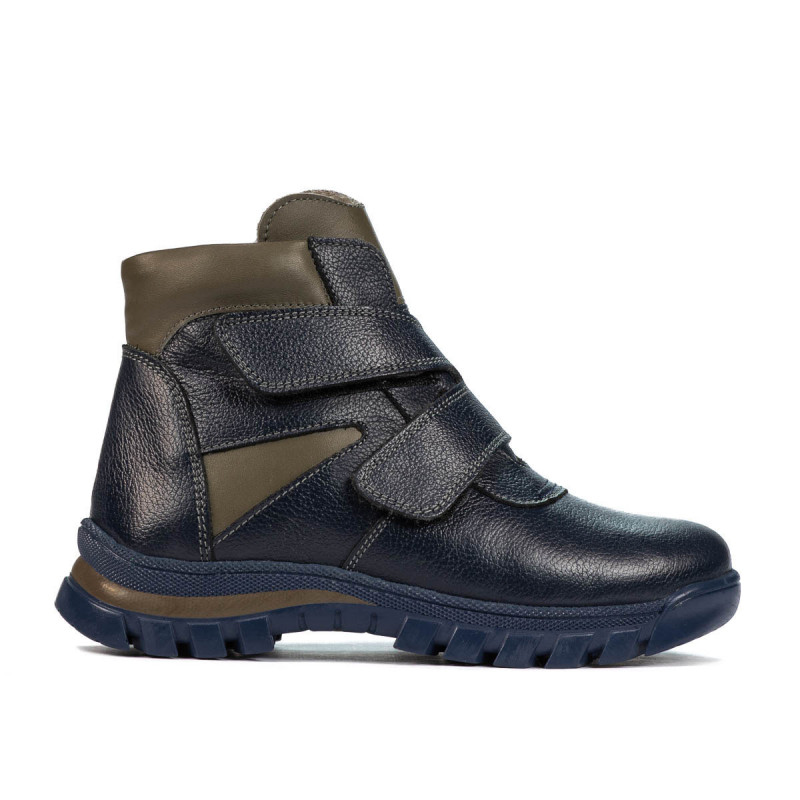 Scarponcini bambino 3024 indaco combinato