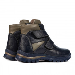 Scarponcini bambino 3024 indaco combinato