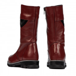 Stivali per bambini 3026 bordeaux combinato