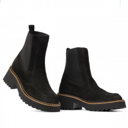 Stivaletti donna 3369 bufalo nero
