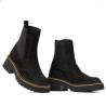 Stivaletti donna 3369 bufalo nero