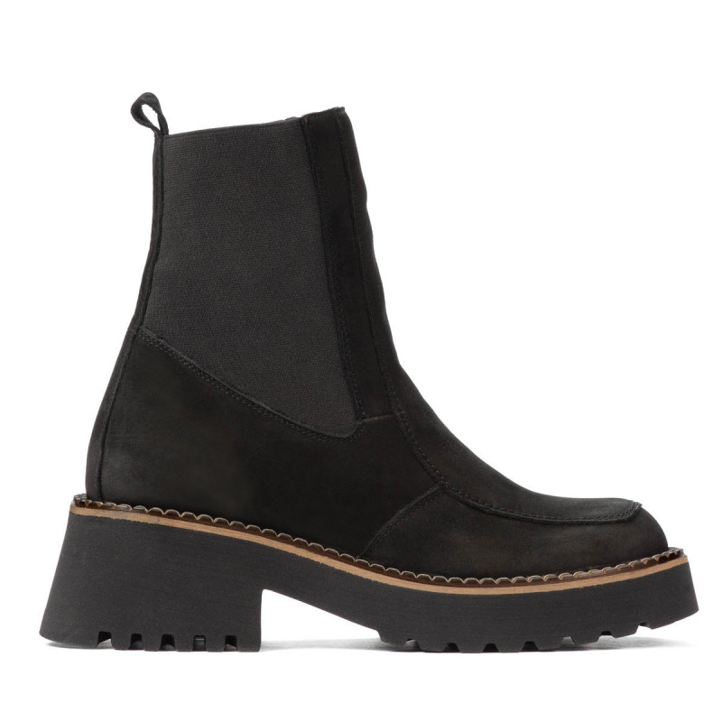 Stivaletti donna 3369 bufalo nero