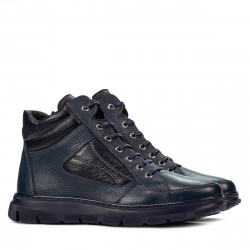 Stivali uomo 4128 indaco combinato