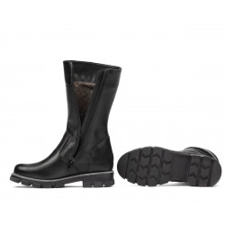 Stivali bambini 3026 nero combinato