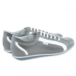 Scarpe sportive uomo 709 grigio+bianco