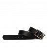 Cintura donna 25m biz nero