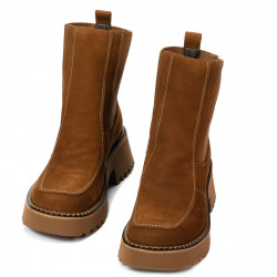 Stivaletti donna 3369 bufo marrone